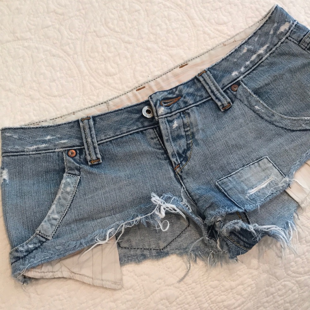 Guess premium jean shorts
